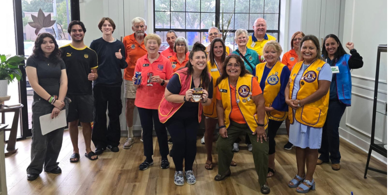 Palm Coast Lions Club and Leo Club Members Installs New Leadership as They Prepare to Celebrate 52 Years of Service