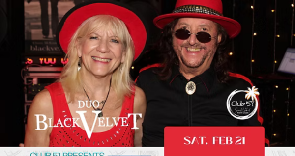 Black Velvet Due Dinner Dance | Club 51 Palm Coast