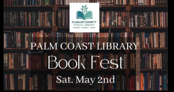 4th Annual Book Fest at Palm Coast Library inviting local authors to participate on May 2 from 10 AM to 4 PM with applications due April 11 | Palm Coast Local Events